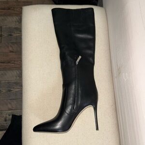 Michael Kors Leather Knee High stiletto Boot Size 7.5